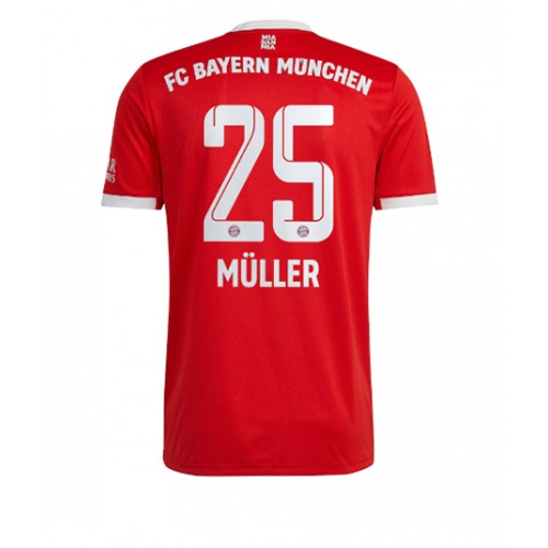 Dres Bayern Munich Thomas Muller #25 Domaci 2022-23 Kratak Rukav